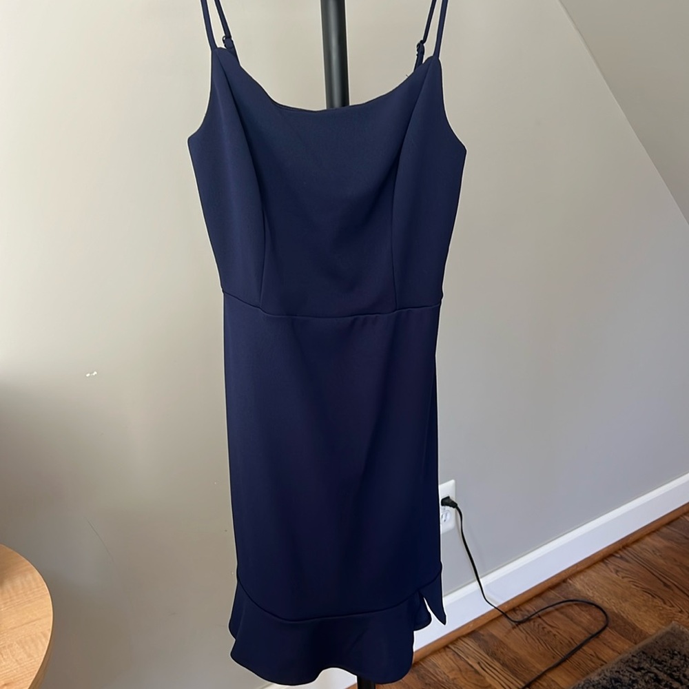 Navy blue dress